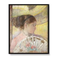 Mary Cassatt Młoda dama w loży 40×50