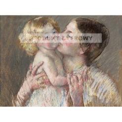 Mary Cassatt Pocałunek dla małej Ann — produkt cyfrowy do pobrania