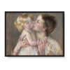 Mary Cassatt Pocałunek dla małej Ann 40×30 w RAMIE
