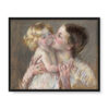 Mary Cassatt Pocałunek dla małej Ann 50×40 w RAMIE