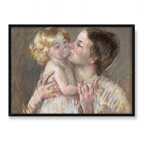 Mary Cassatt Pocałunek dla małej Ann 70x50