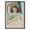 Mary Cassatt Portret dziewczynki 50×70