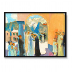 Maurice Denis Nawiedzenie w Finhaut 70×50