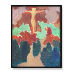 Maurice Denis Pomarańczowy Chrystus 40×50