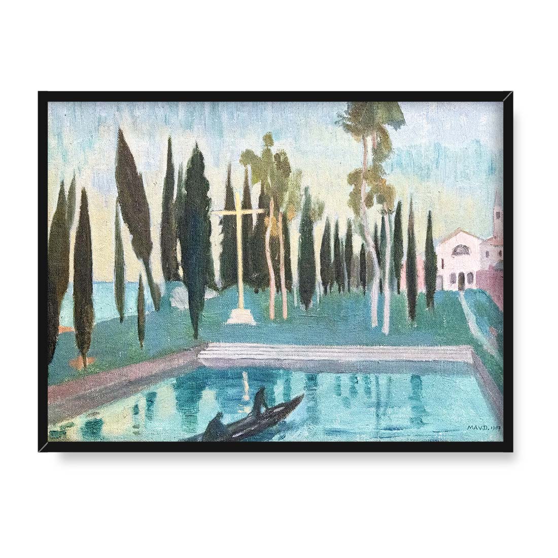 Maurice Denis Święty Franciszek na pustkowiu 40x30