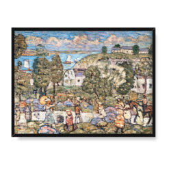 Maurice Prendergast Krajobraz w pobliżu Nahant 40×30