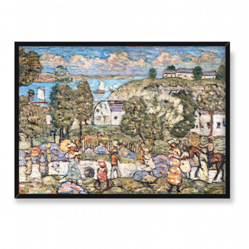 Maurice Prendergast Krajobraz w pobliżu Nahant 70x50
