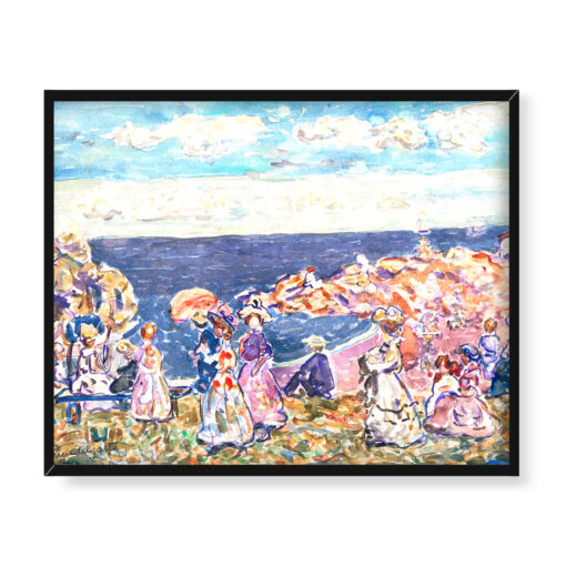 Maurice Prendergast Na plaży 50x40 w RAMIE
