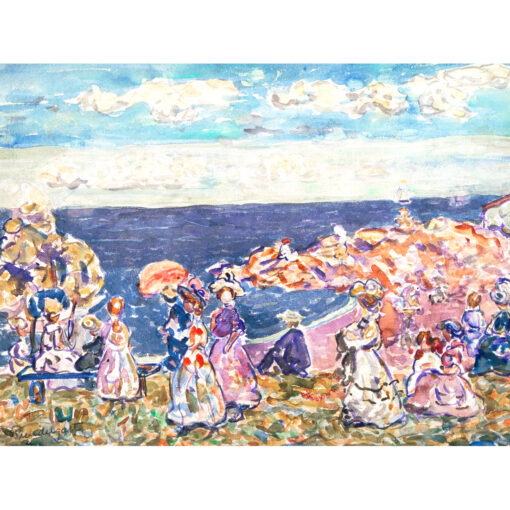 Maurice Prendergast Na plaży — produkt cyfrowy do pobrania