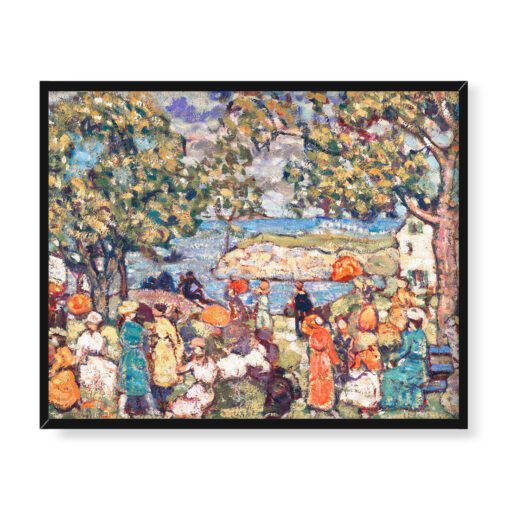 Maurice Prendergast Piknik 50x40 w RAMIE