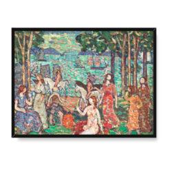 Maurice Prendergast Promenada 40×30