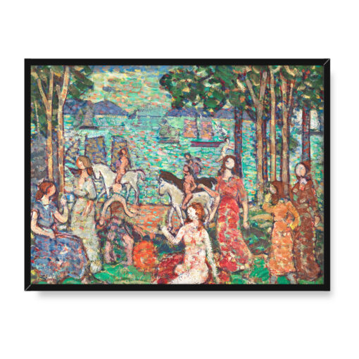 Maurice Prendergast Promenada 40x30 w RAMIE