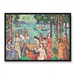 Maurice Prendergast Promenada 70×50