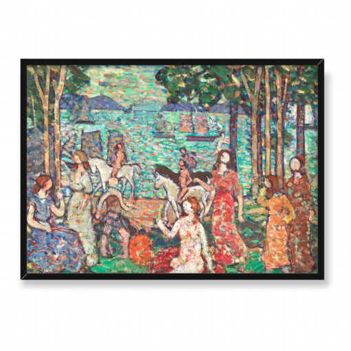 Maurice Prendergast Promenada 70x50