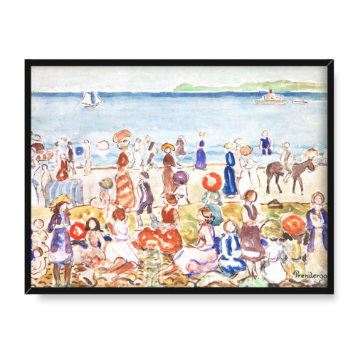 Maurice Prendergast Revere Beach 2 40x30