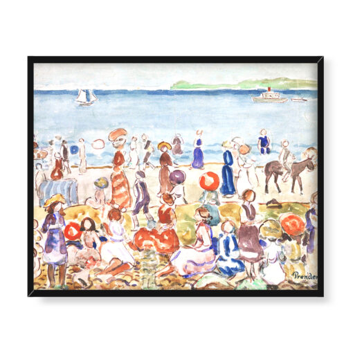 Maurice Prendergast Revere Beach 2 50x40