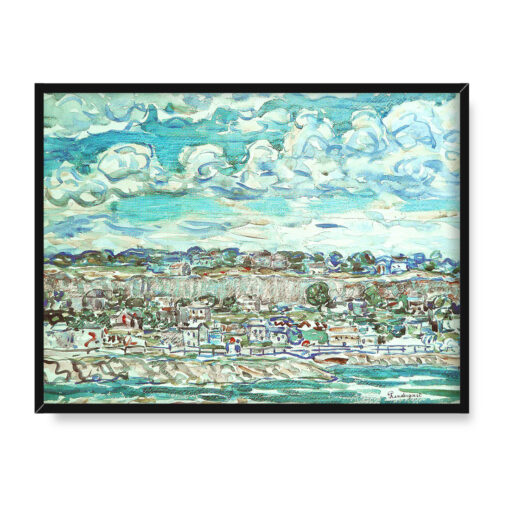 Maurice Prendergast Saint-Malo 40x30 w RAMIE