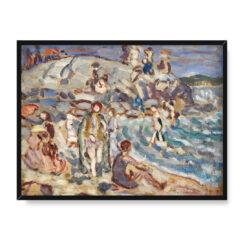 Maurice Prendergast Scena na plaży i wzgórze 40×30