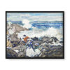 Maurice Prendergast Skały fale i postacie 50×40 w RAMIE