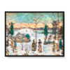 Maurice Prendergast Śnieg w kwietniu 40×30 w RAMIE