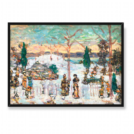 Maurice Prendergast Śnieg w kwietniu 70x50