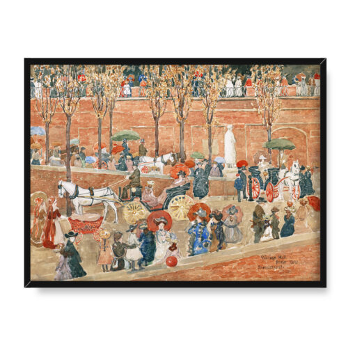 Maurice Prendergast Wzgórze Pincio Rzym 40x30 w RAMIE