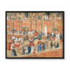 Maurice Prendergast Wzgórze Pincio Rzym 50×40 w RAMIE