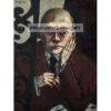 Max Beckmann Autoportret przy barze — produkt cyfrowy do pobrania