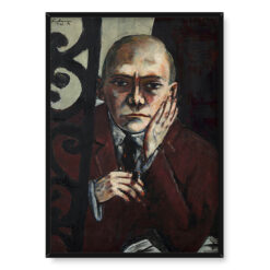 Max Beckmann Autoportret przy barze 50×70