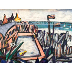 Max Beckmann Basen Cap Martin — produkt cyfrowy do pobrania