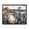 Max Beckmann Basen Cap Martin 50×40 w RAMIE