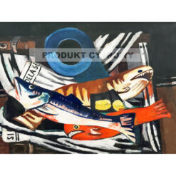 Max Beckmann Duża martwa natura z rybą — produkt cyfrowy do pobrania