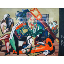 Max Beckmann Duża martwa natura z teleskopem — produkt cyfrowy do pobrania