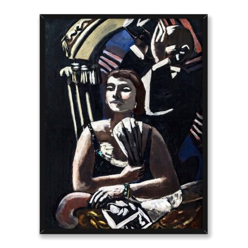 Max Beckmann Loża 30x40 w RAMIE