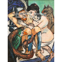 Max Beckmann Odyseusz i Kalypso — produkt cyfrowy do pobrania