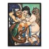 Max Beckmann Odyseusz i Kalypso 30×40 w RAMIE