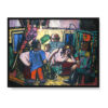Max Beckmann Wóz cyrkowy 40×30 w RAMIE