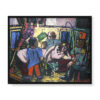 Max Beckmann Wóz cyrkowy 50×40 w RAMIE