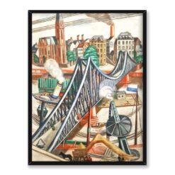 Max Beckmann Żelazna kładka 30×40