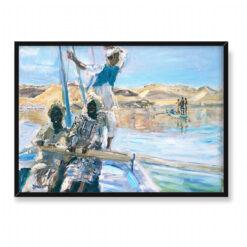 Max Slevogt Piraci 70×50