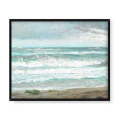 Michael Ancher Spienione fale w Skagen 2 50×40