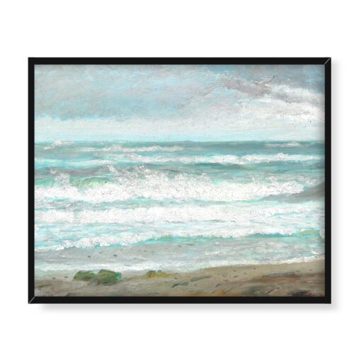 Michael Ancher Spienione fale w Skagen 2 50x40