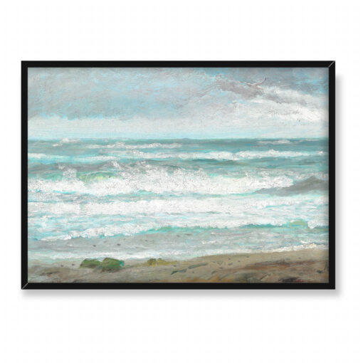 Michael Ancher Spienione fale w Skagen 2 70x50