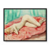 Moise Kisling Akt leżący 40×30 w RAMIE