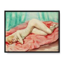 Moise Kisling Akt leżący 40×30