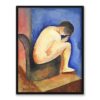 Moise Kisling Akt siedzący 30×40 w RAMIE