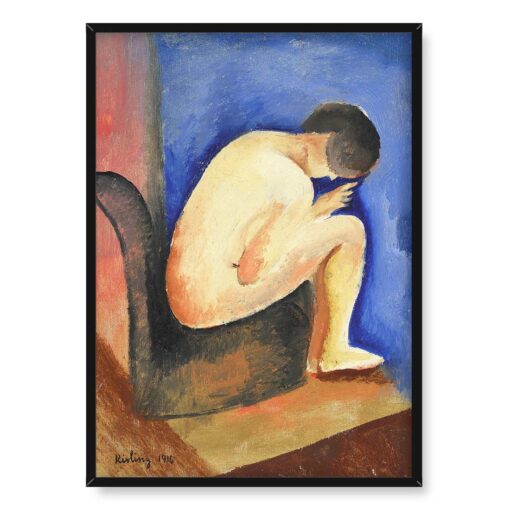 Moise Kisling Akt siedzący 50x70