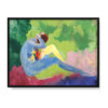 Moise Kisling Akt w pejzażu 40×30 w RAMIE
