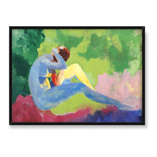 Moise Kisling Akt w pejzażu 70x50