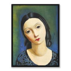 Moise Kisling Głowa młodej dziewczyny 30×40